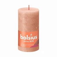 BOLSIUS RUSTIEK STOMPKAARS 130/68 - CREAMY CARAMEL ()